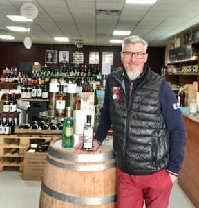 Laurent Mercier est Maître Caviste